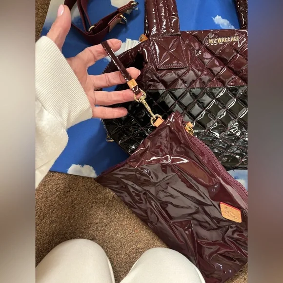 MZ Wallace Medium Lacquer Sutton Tote NWOT - Picture 9 of 11